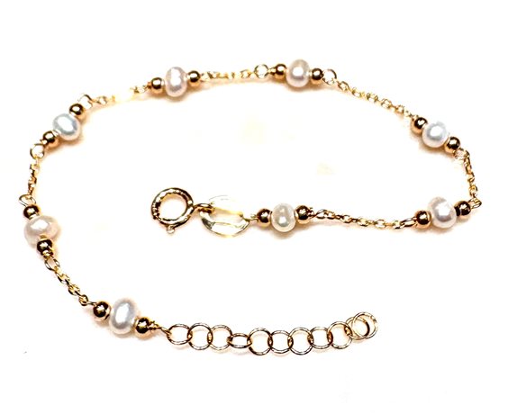 Armband IGold Kind BABY in Gelbgold Perla 9K BR PERLE - 9K BR PERLE